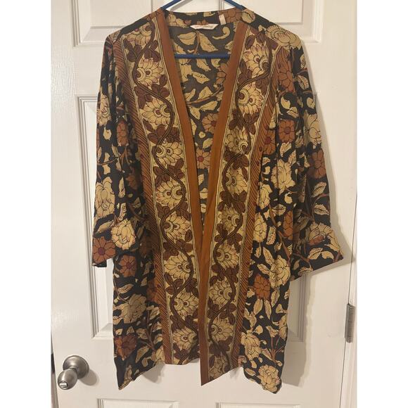 Soft Surroundings Mara Topper Open Cardigan Kimono Jacket sz PL. - Picture 1 of 12